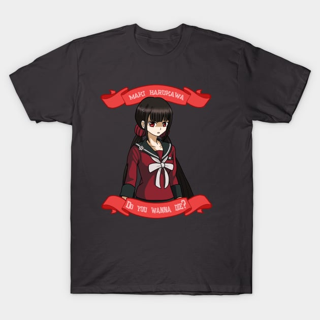 Maki Harukawa T-Shirt by Cardcaptorkatara